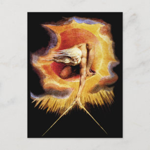 Postal Cartão Postal: Antigos dias - William Blake
