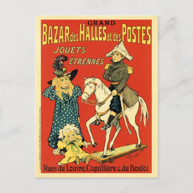 Postal Cartão postal: Art Nouveau - por F. Fernel (Frente)