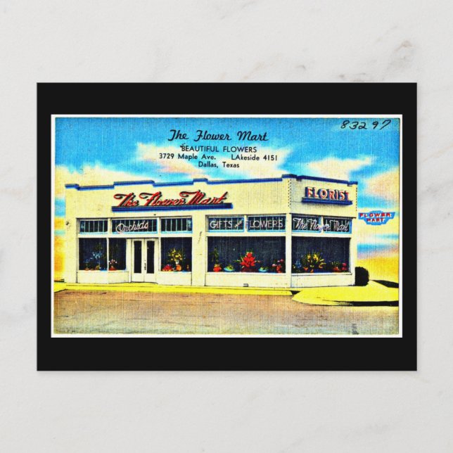 Postal Cartão postal-Arte antiga de Dallas-48 (Frente)