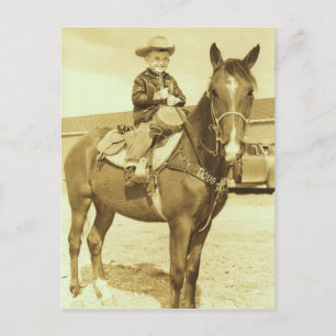 POSTAL CARTÃO POSTAL/CONVITE DE DOUG DO COWBOY