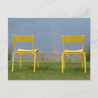Postal Cartão postal: duas cadeiras