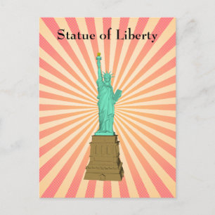 Postal Cartão Postal: Estátua da Liberdade