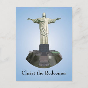 Postal Cartão postal: Estátua do Cristo Redentor