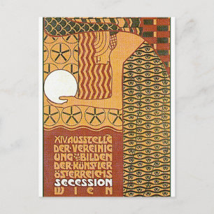 Postal Cartão Postal: Exposição Secessão Art-14 Viena