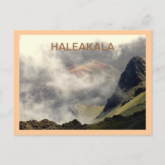 POSTAL CARTÃO POSTAL, "HALEAKALA ASCENSÃO ATRAVÉS DAS NUV (Frente)