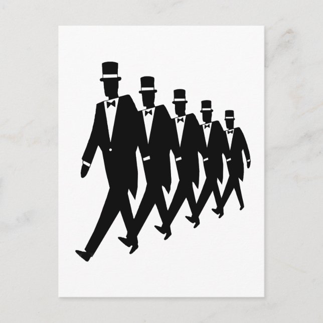 Postal Cartão postal: Março dos Tuxes (Frente)