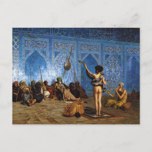 Postal Cartão Postal: O Cobra Charmer