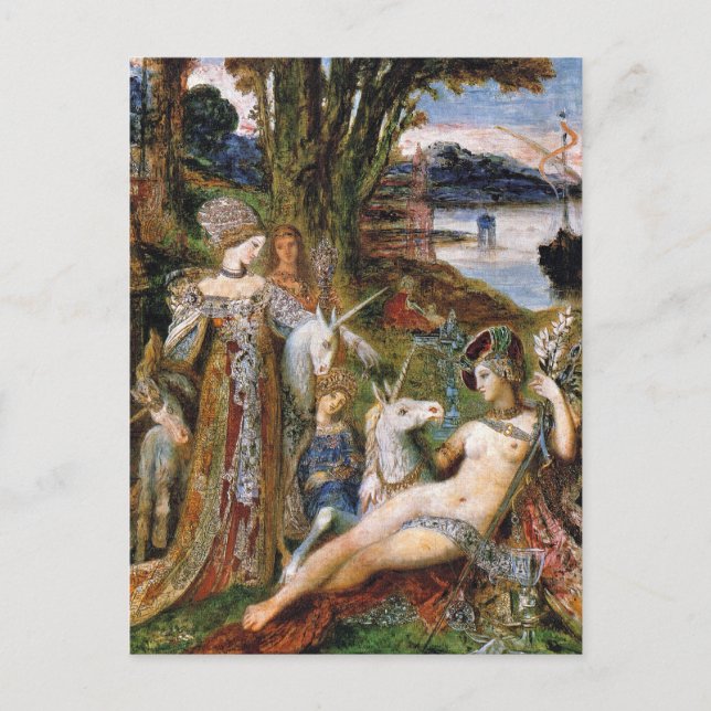 Postal Cartão postal: Os Unicórnios (Frente)