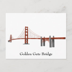 Postal Cartão Postal: Ponte ouro