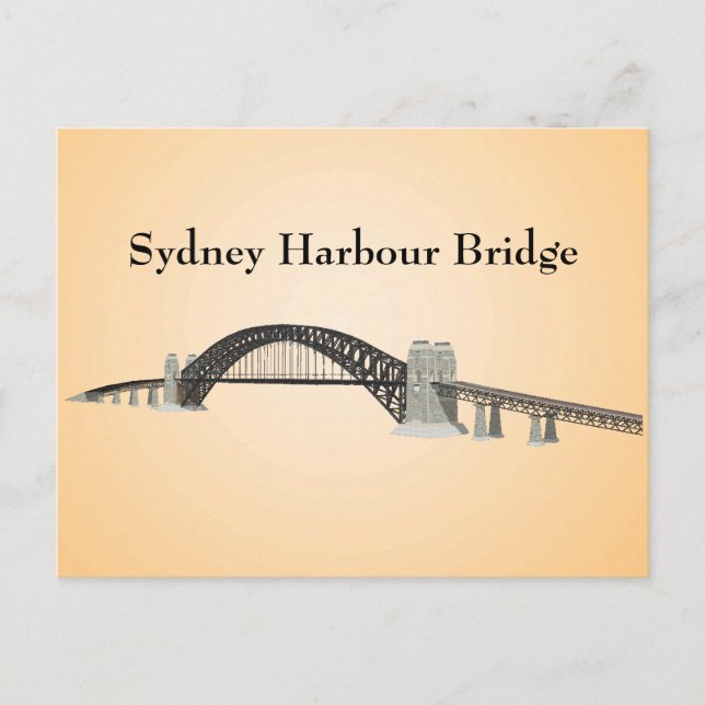 Postal Cartão postal: Ponte Sydney Harbor (Frente)