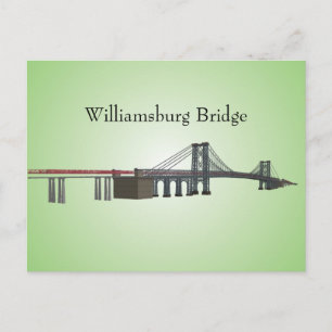 Postal Cartão postal: Ponte Williamsburg