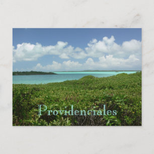 Postal cartão postal, "PROVIDENCIALES/TURKS & CAICOS ISL