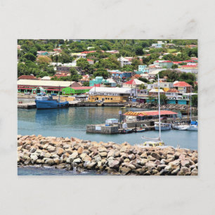 Postal Cartão postal, Ruas. Gatinhos - Barcos e Edifícios