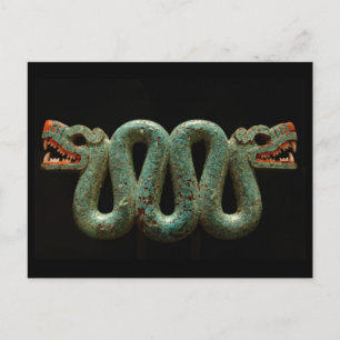Postal Cartão Postal: Serpente asteca