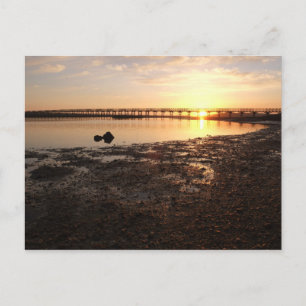 Postal Cartão postal: Sunset na Quinta do Lago. Portugal