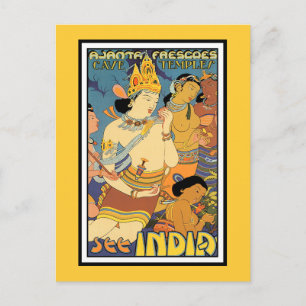 Postal Cartão postal: Ver Índia