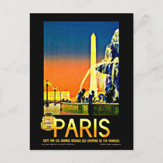 Postal Cartão postal-Viagens vintage-Paris