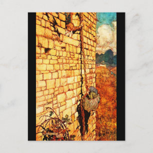Postal Cartão postal-Vintage Ilustração-Rackham 20