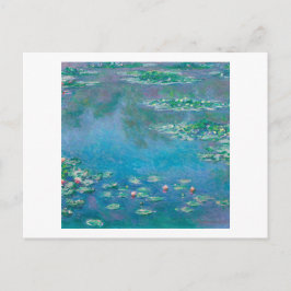 POSTAL CARTÃO POSTAL: "WATERLILILIES", POR MONET