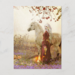 Postal Cartão poste etéreo