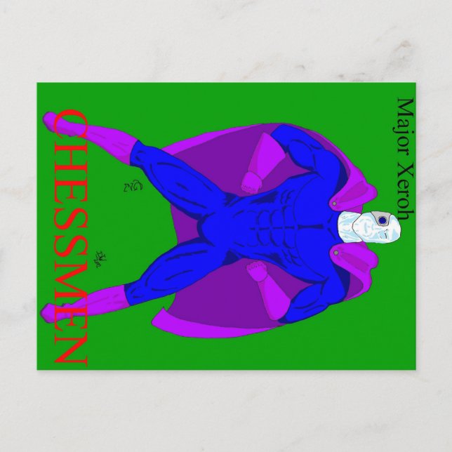 Postal Cartão principal de Xeroh (Frente)