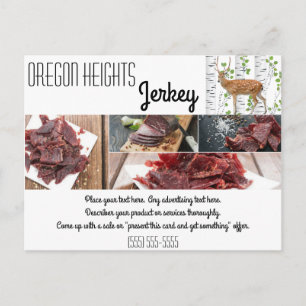 Postal Cartão publicitário para empresas Deer Doe Buck 