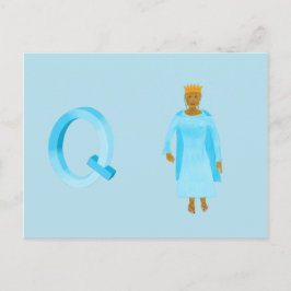 Postal Cartão Rainha