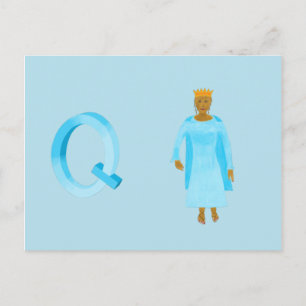 Postal Cartão Rainha