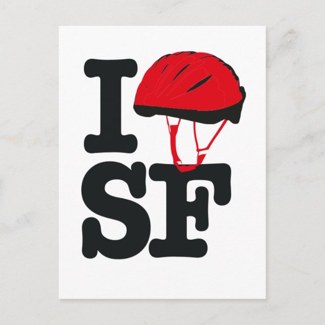 Postal cartão spoke ihelmetSF (Frente)