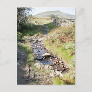 Postal Cartão Stream Coniston Cumbrai Inglaterra
