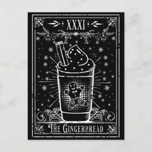 Postal Cartão Tarot Latte Gingerpão