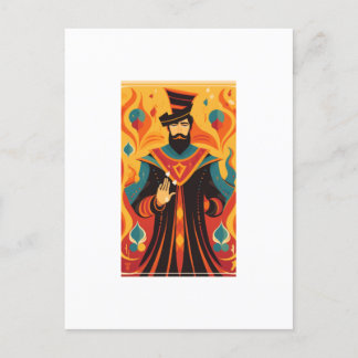 Postal Cartão Tarot Mágico