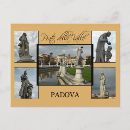 Postal Cartão Turístico Padova - Prato della Valle