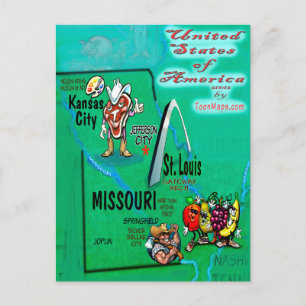 Postal Cartão USA Missouri