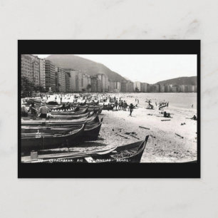 Postal Cartão velho - Copacabana, Rio de Janeiro