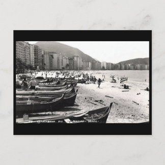 Postal Cartão velho - Copacabana, Rio de Janeiro