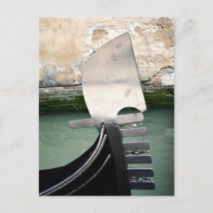 Postal Cartão Venetian da gôndola