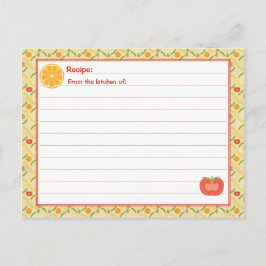 Postal Cartão vivo saudável da receita