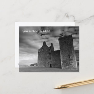 Postal Castelo Lochranza, Ilha de Arran, Escócia Cartão P
