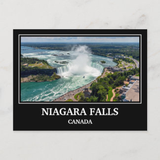 Postal Cataratas do Niágara | Canadá Quedas Canadá Cartão