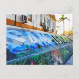 Postal Centro San Ignacio Belize - Cartão de Posto Mural
