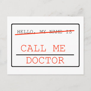 Postal Chame-me de Cartão de Posto Médico