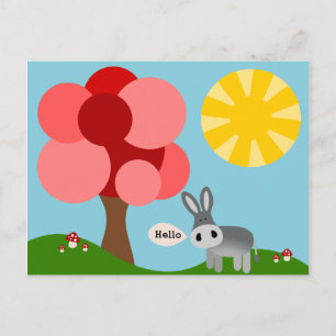 Postal Charlie, o Cartão de Alô Donkey