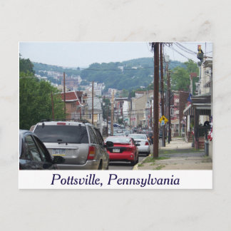 Postal Cidade de Pottsville, Cartão de Posto da Pensilvân