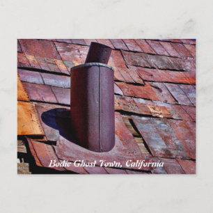 Postal Cidade Fantasma de Bodie, Califórnia, Cartão Posta