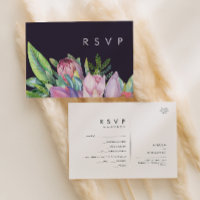 Colorido Tropical | Cartão de Resposta de Escolha 