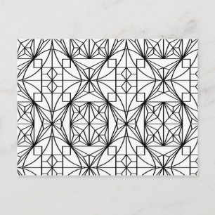 Postal Cor de vitral no seu cartão