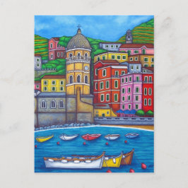 Postal Cores de Vernazza, Cartão de Posto Cinque Terre