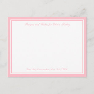 Postal Cruz Religiosa Moderna, Desejos e Cartão de Oraç