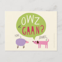 Cumbrian Owz It Gaan - Cartão De Posto